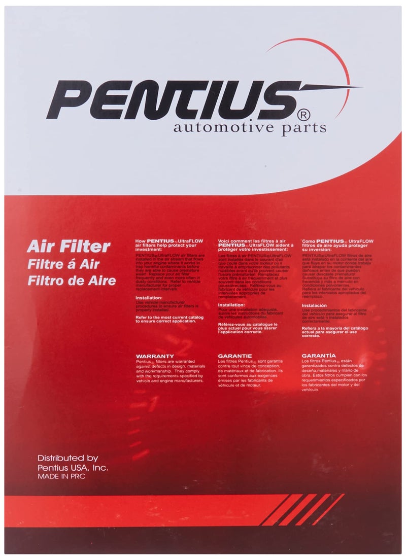 Pentius PAB6900 UltraFLOW Air Filter for Nissan 300ZX (90-96) - 2 per application - 1 per box - Image 3